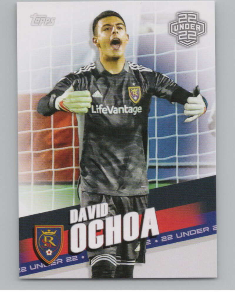 2022 Topps MLS Soccer #77 David Ochoa  Real Salt Lake  V97665 Image 1