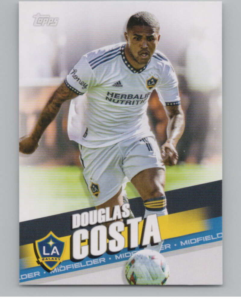2022 Topps MLS Soccer #78 Douglas Costa  Los Angeles Galaxy  V97666 Image 1