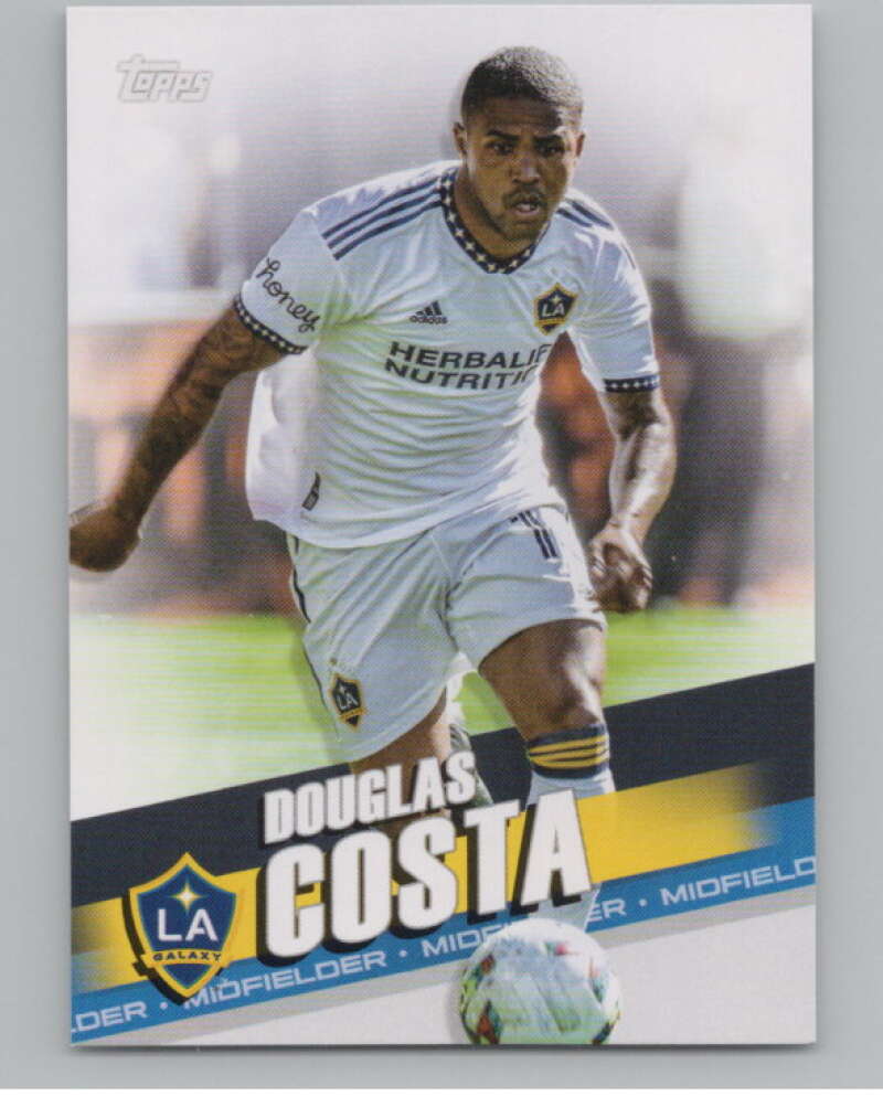 2022 Topps MLS Soccer #78 Douglas Costa  Los Angeles Galaxy  V97667 Image 1