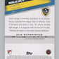 2022 Topps MLS Soccer #78 Douglas Costa  Los Angeles Galaxy  V97667 Image 2