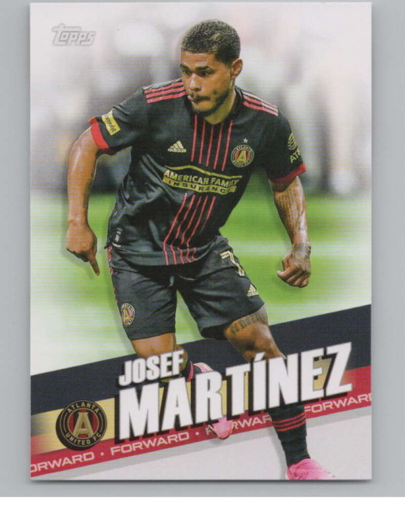 2022 Topps MLS Soccer #83 Josef Martinez  Atlanta United  V97676 Image 1