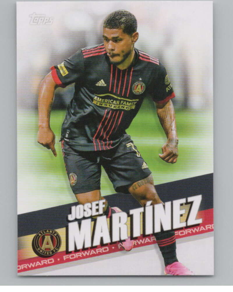 2022 Topps MLS Soccer #83 Josef Martinez  Atlanta United  V97677 Image 1