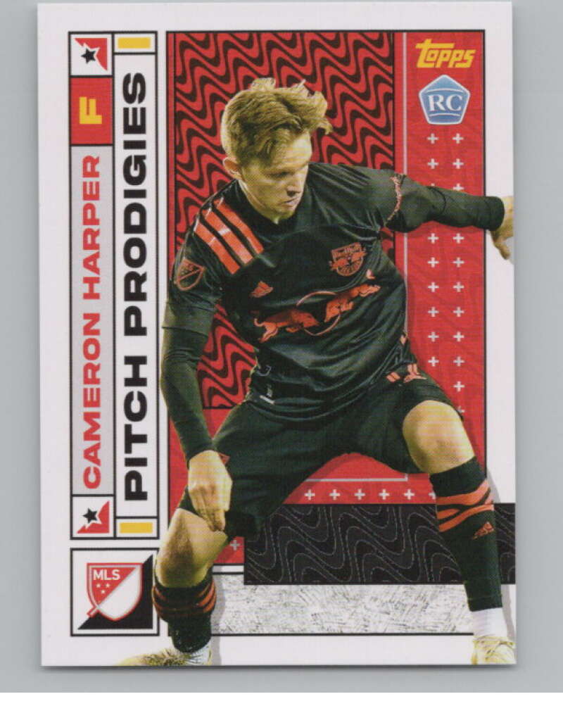 2022 Topps MLS Soccer #88 Cameron Harper  RC Rookie New York  V97690 Image 1