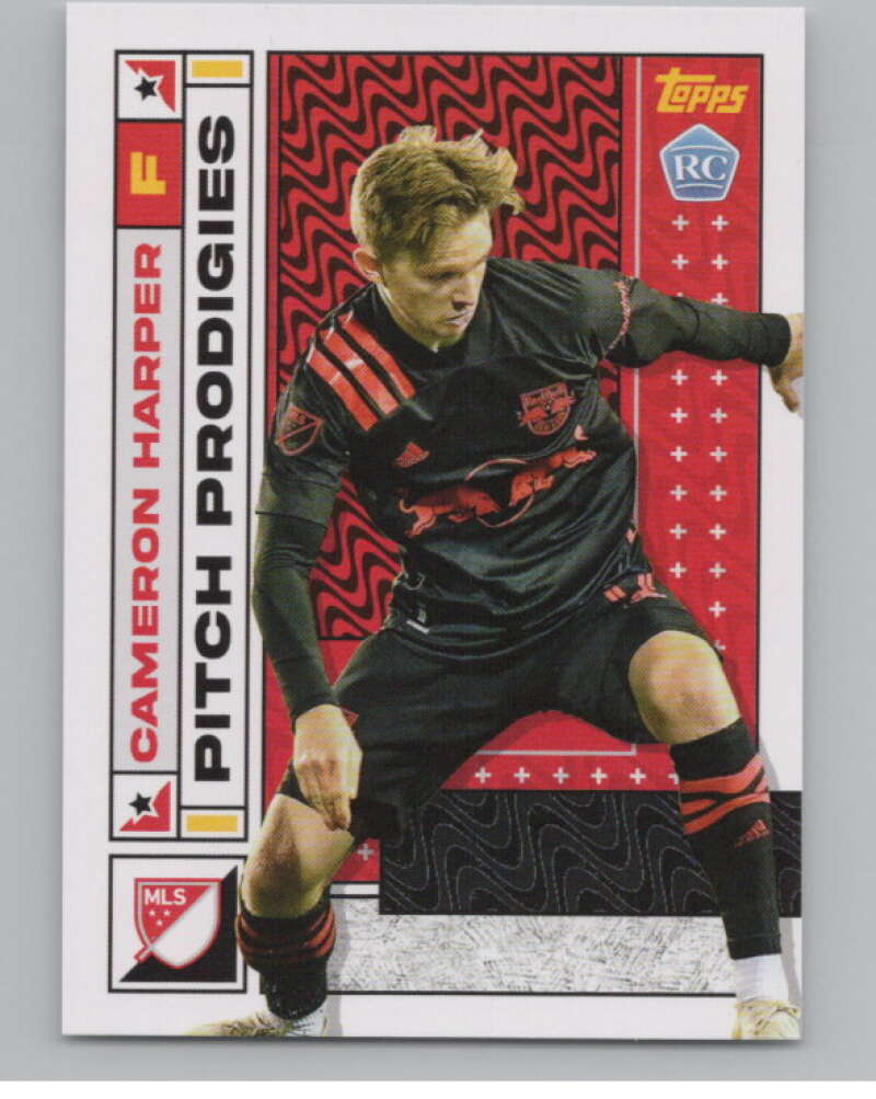 2022 Topps MLS Soccer #88 Cameron Harper  RC Rookie New York  V97691 Image 1