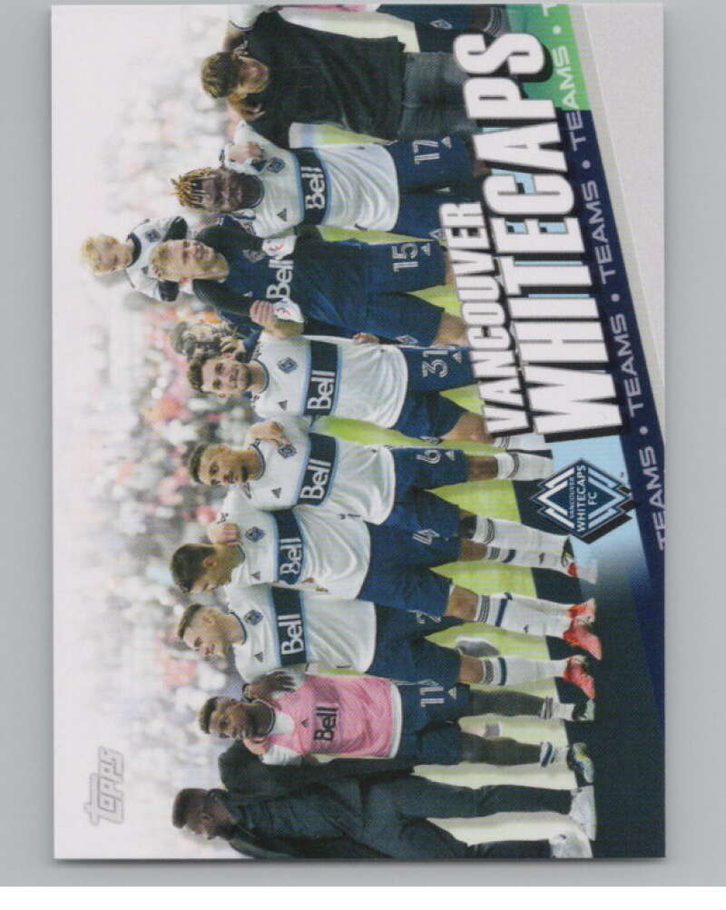 2022 Topps MLS Soccer #89 Vancouver Whitecaps  Vancouver  V97692 Image 1