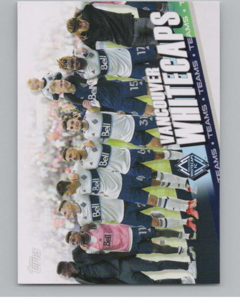 2022 Topps MLS Soccer #89 Vancouver Whitecaps  Vancouver  V97693 Image 1