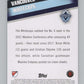 2022 Topps MLS Soccer #89 Vancouver Whitecaps  Vancouver  V97693 Image 2