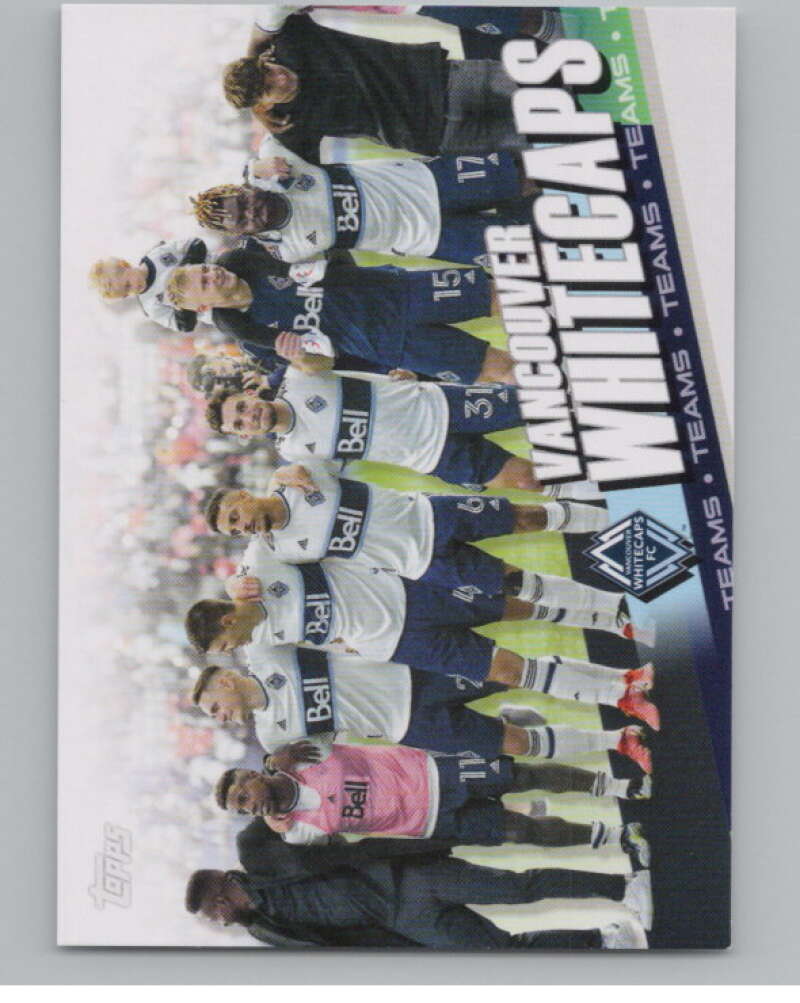 2022 Topps MLS Soccer #89 Vancouver Whitecaps  Vancouver  V97694 Image 1