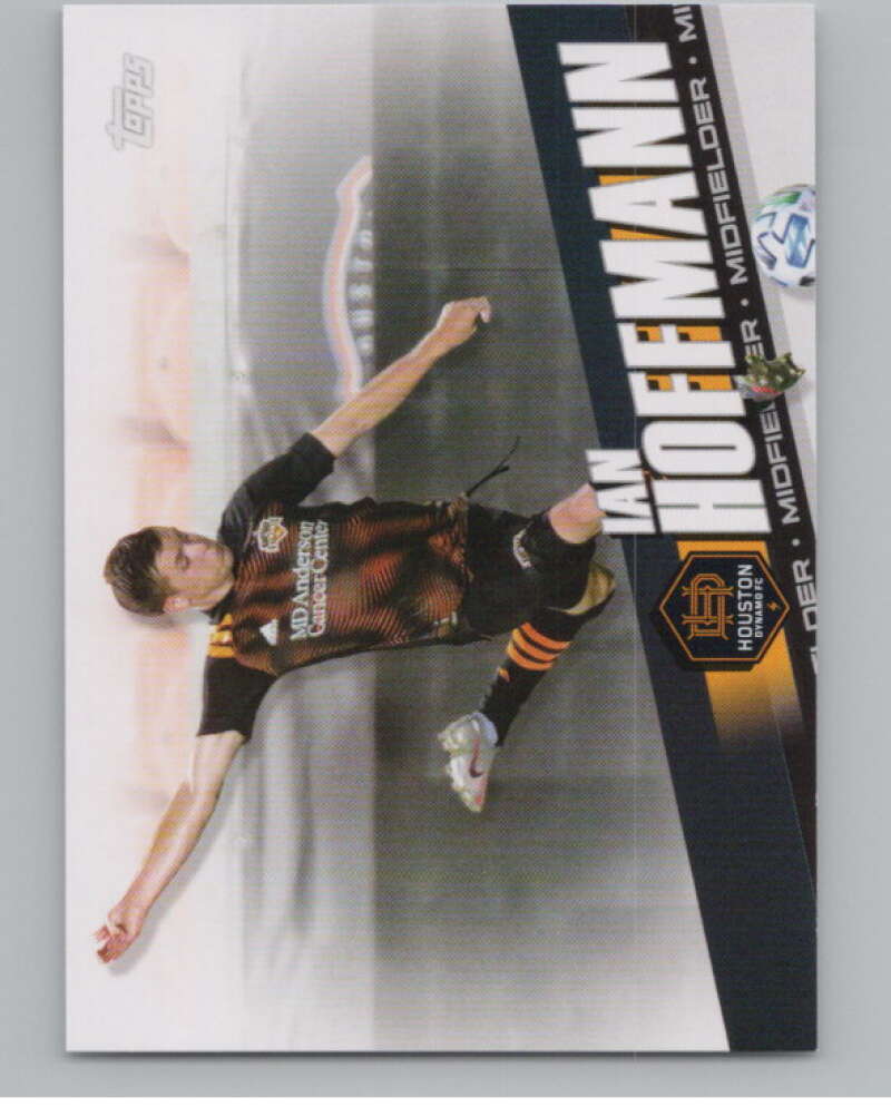 2022 Topps MLS Soccer #91 Ian Hoffmann  Houston Dynamo  V97698 Image 1