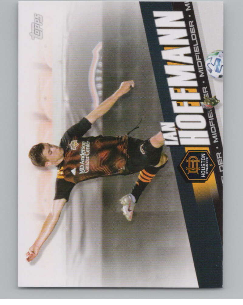 2022 Topps MLS Soccer #91 Ian Hoffmann  Houston Dynamo  V97699 Image 1