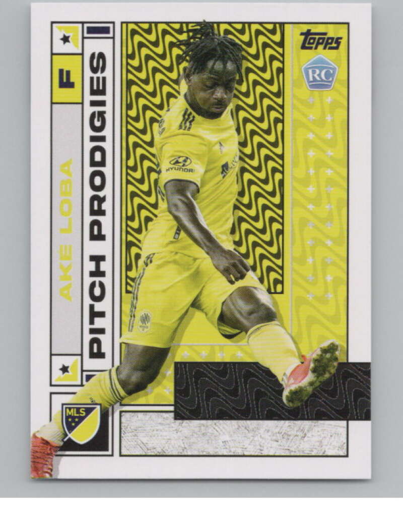 2022 Topps MLS Soccer #93 Ake Loba  RC Rookie Nashville SC  V97702 Image 1