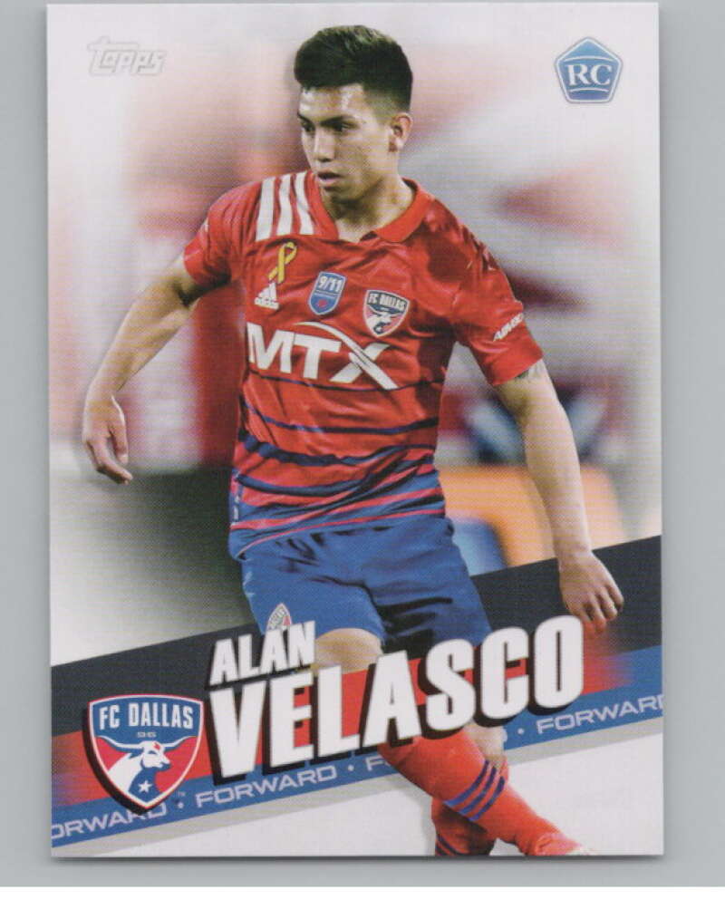 2022 Topps MLS Soccer #94 Alan Velasco  RC Rookie FC Dallas  V97704 Image 1