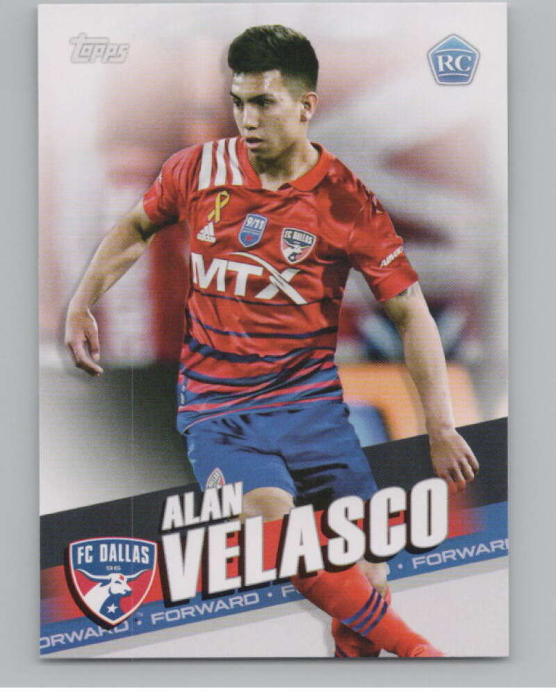 2022 Topps MLS Soccer #94 Alan Velasco  RC Rookie FC Dallas  V97705 Image 1
