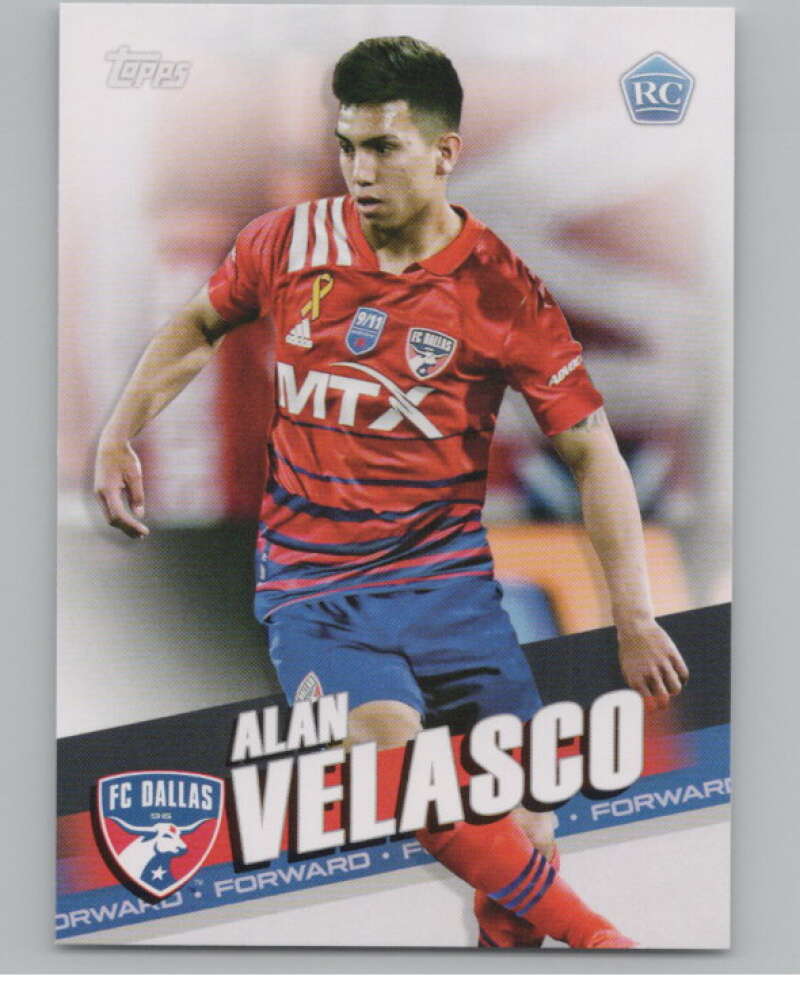 2022 Topps MLS Soccer #94 Alan Velasco  RC Rookie FC Dallas  V97706 Image 1