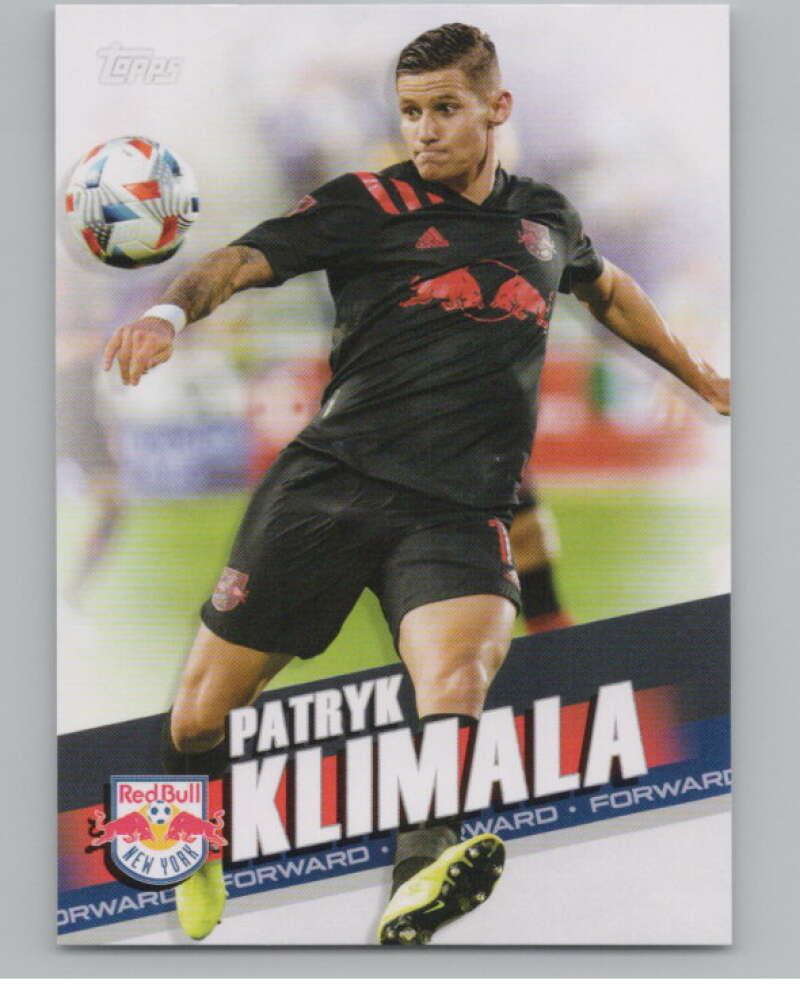 2022 Topps MLS Soccer #95 Patryk Klimala  New York Red Bulls  V97707 Image 1