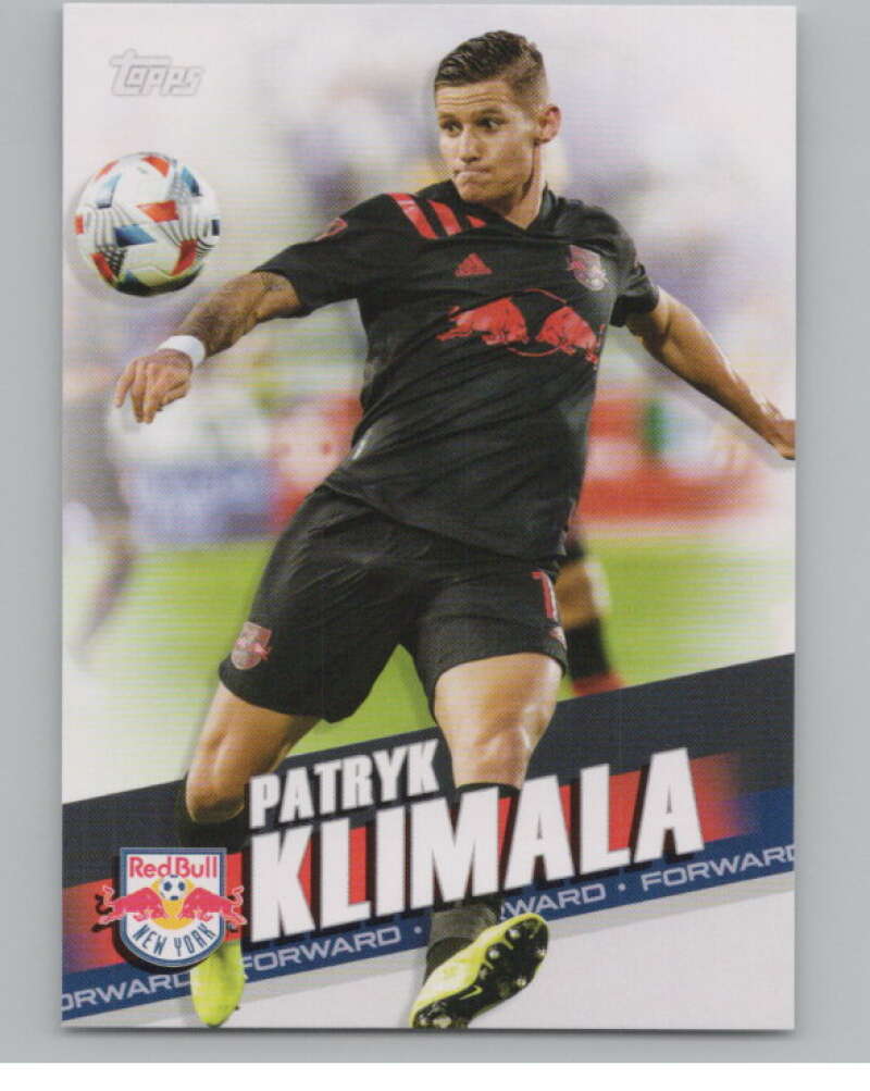 2022 Topps MLS Soccer #95 Patryk Klimala  New York Red Bulls  V97708 Image 1