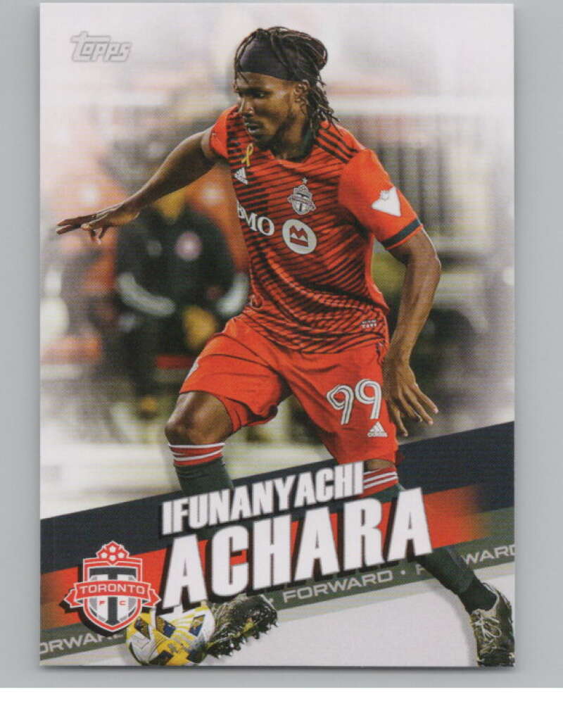 2022 Topps MLS Soccer #96 Ifunanyachi Achara  Toronto FC  V97710 Image 1