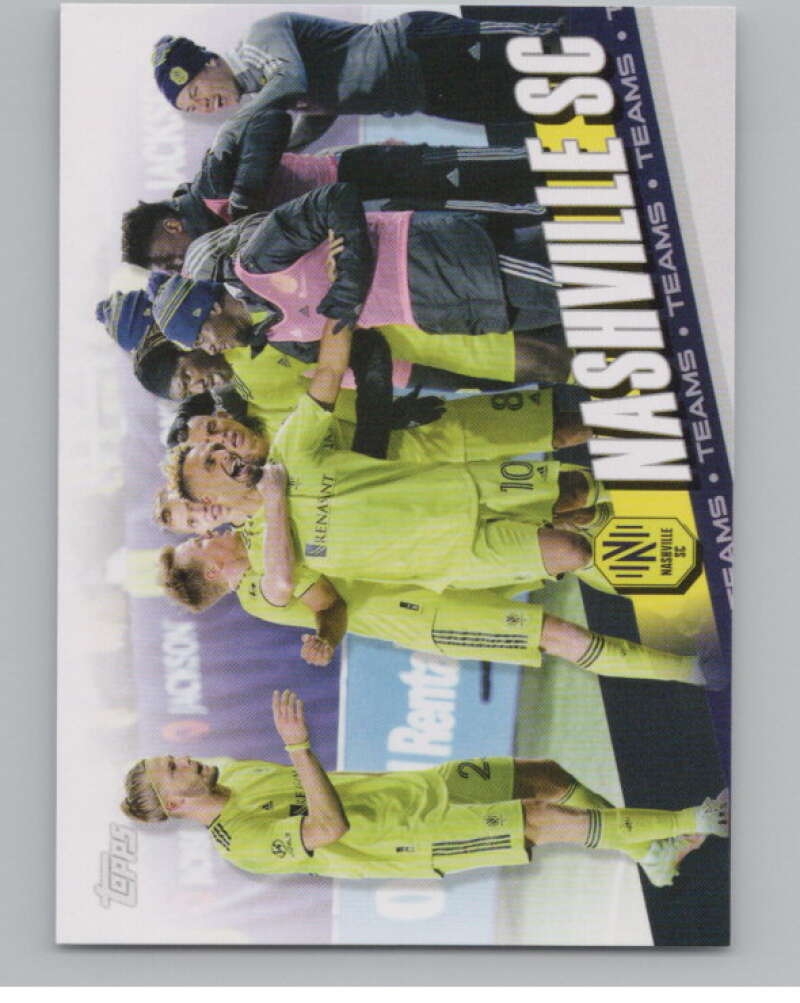 2022 Topps MLS Soccer #97 Nashville SC  Nashville SC  V97712 Image 1