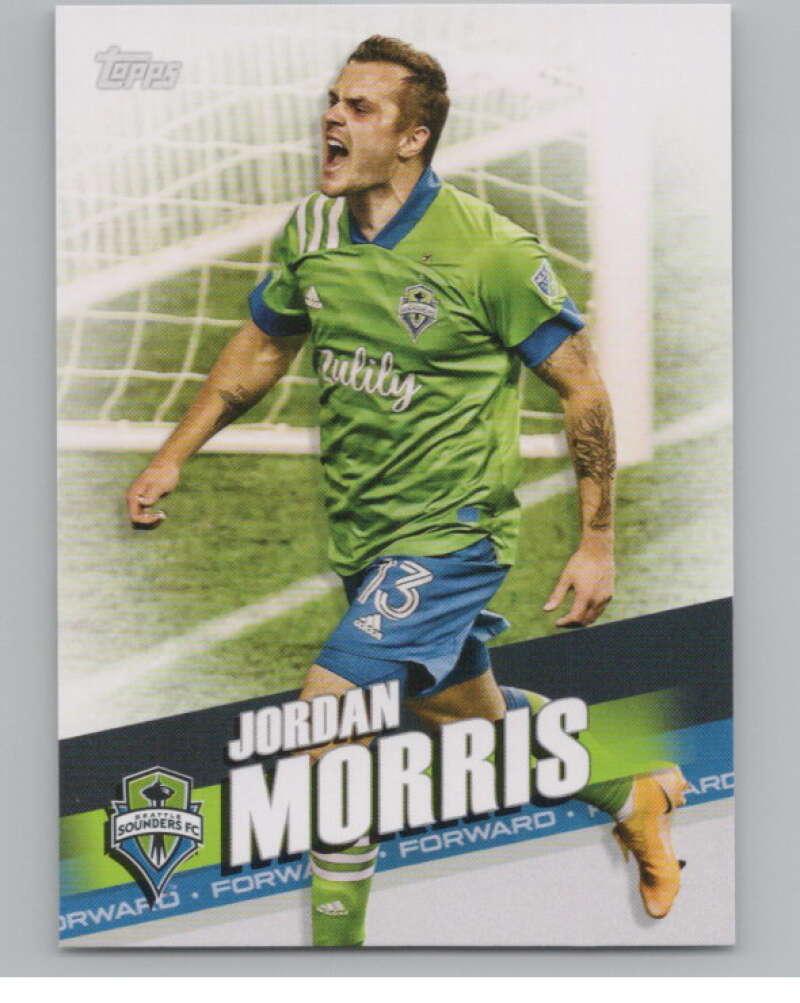 2022 Topps MLS Soccer #104 Jordan Morris  Seattle Sounders FC  V97728 Image 1