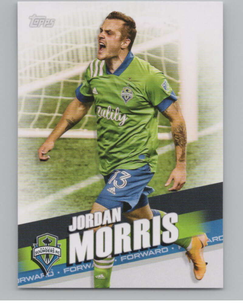 2022 Topps MLS Soccer #104 Jordan Morris  Seattle Sounders FC  V97729 Image 1