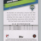 2022 Topps MLS Soccer #104 Jordan Morris  Seattle Sounders FC  V97729 Image 2