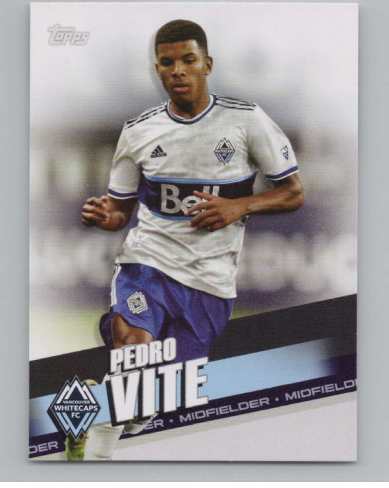 2022 Topps MLS Soccer #106 Pedro Vite  Vancouver Whitecaps FC  V97730 Image 1