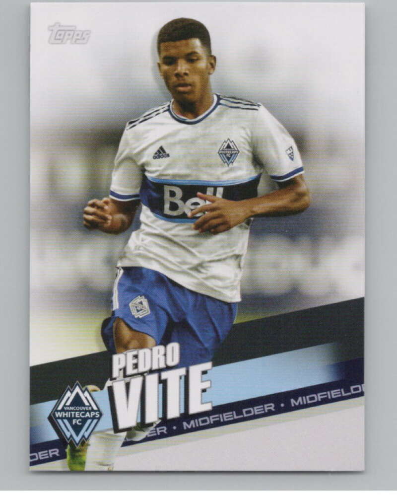2022 Topps MLS Soccer #106 Pedro Vite  Vancouver Whitecaps FC  V97732 Image 1
