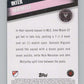 2022 Topps MLS Soccer #108 Inter Miami CF  Inter Miami CF  V97737 Image 2