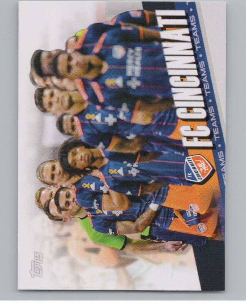 2022 Topps MLS Soccer #114 FC Cincinnati  FC Cincinnati  V97752 Image 1