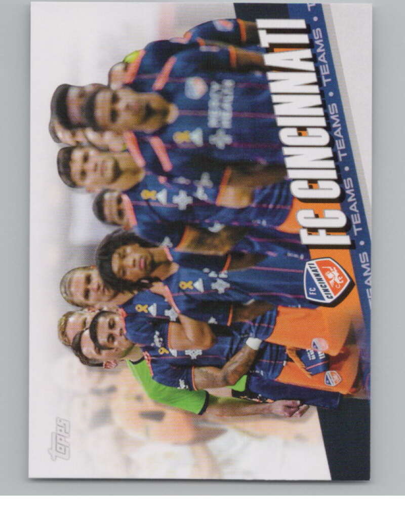 2022 Topps MLS Soccer #114 FC Cincinnati  FC Cincinnati  V97753 Image 1