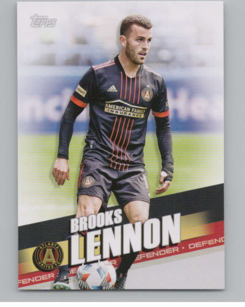 2022 Topps MLS Soccer #116 Brooks Lennon  Atlanta United  V97757 Image 1