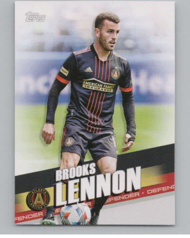 2022 Topps MLS Soccer #116 Brooks Lennon  Atlanta United  V97758 Image 1