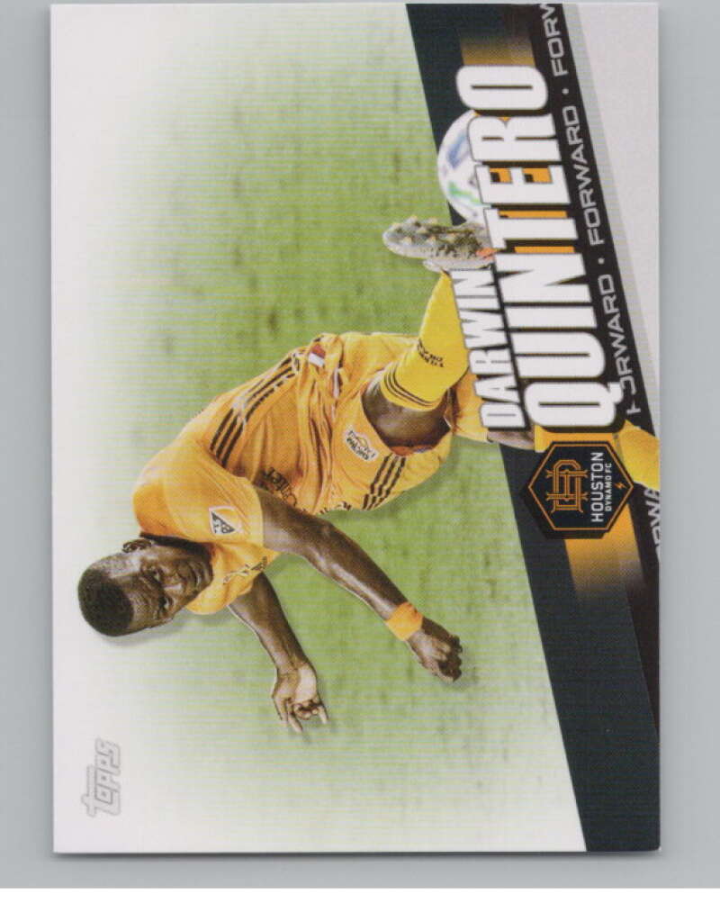 2022 Topps MLS Soccer #120 Darwin Quintero  Houston Dynamo  V97769 Image 1