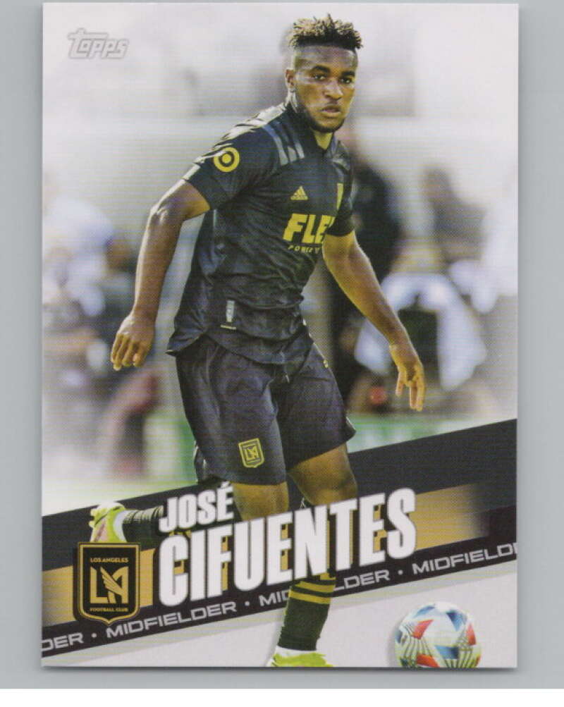 2022 Topps MLS Soccer #121 Jose Cifuentes  Los Angeles FC  V97771 Image 1
