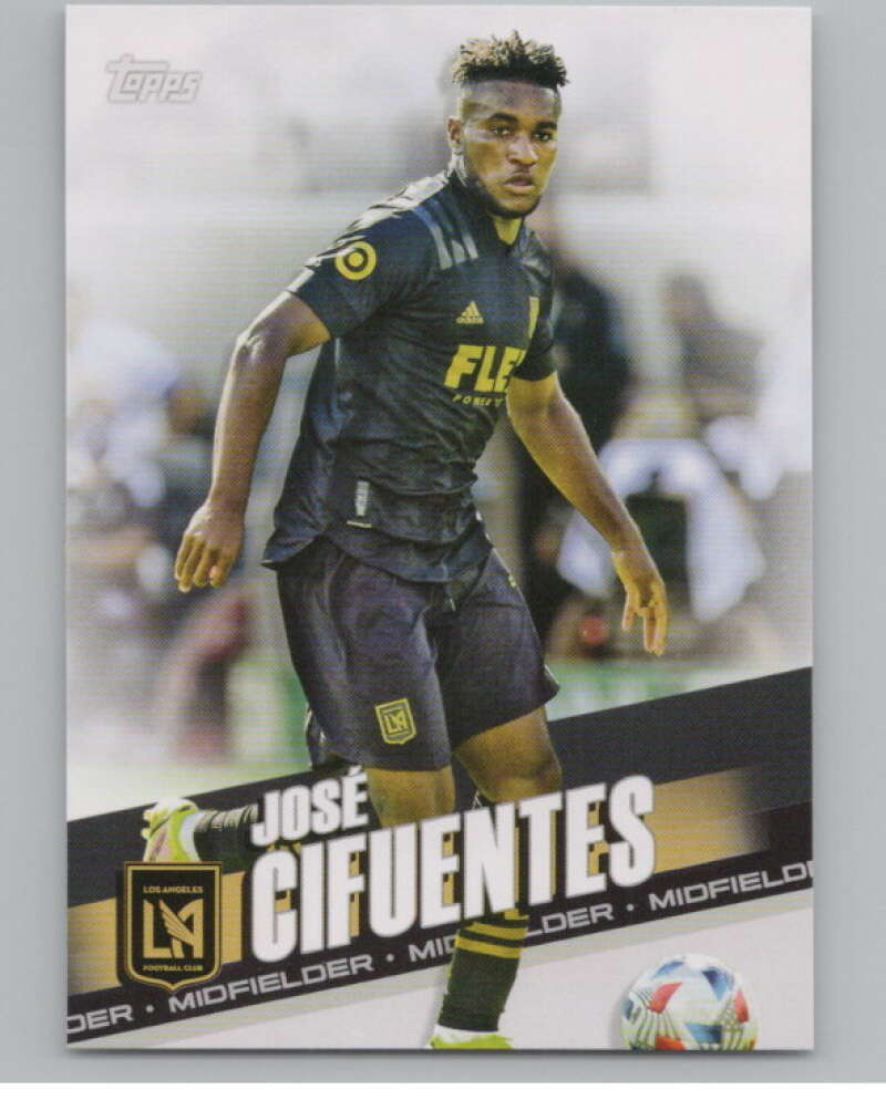 2022 Topps MLS Soccer #121 Jose Cifuentes  Los Angeles FC  V97772 Image 1