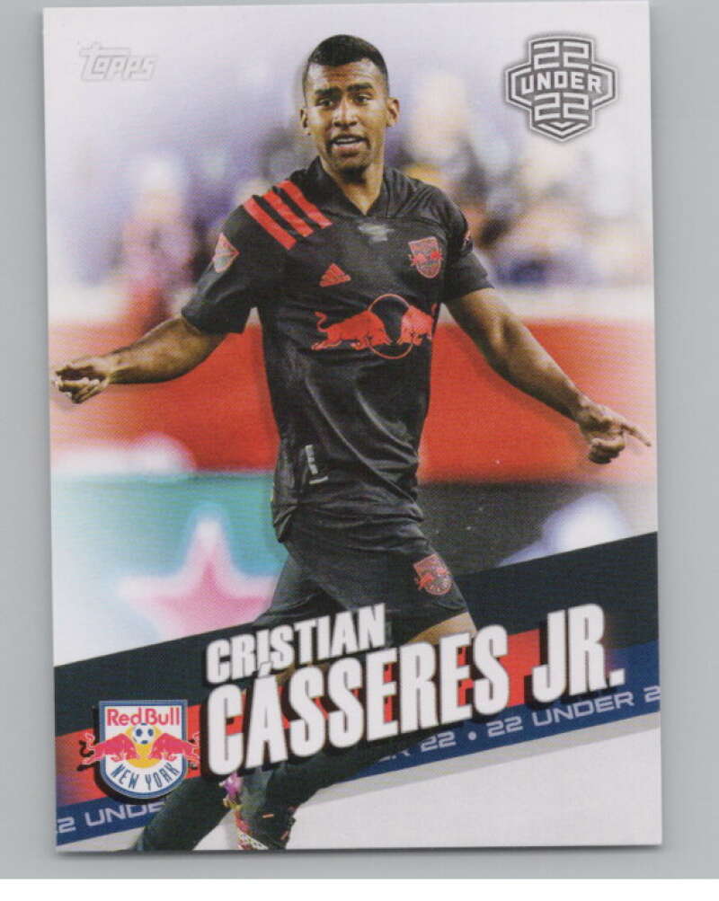 2022 Topps MLS Soccer #122 Cristian Casseres Jr.  New York  V97773 Image 1