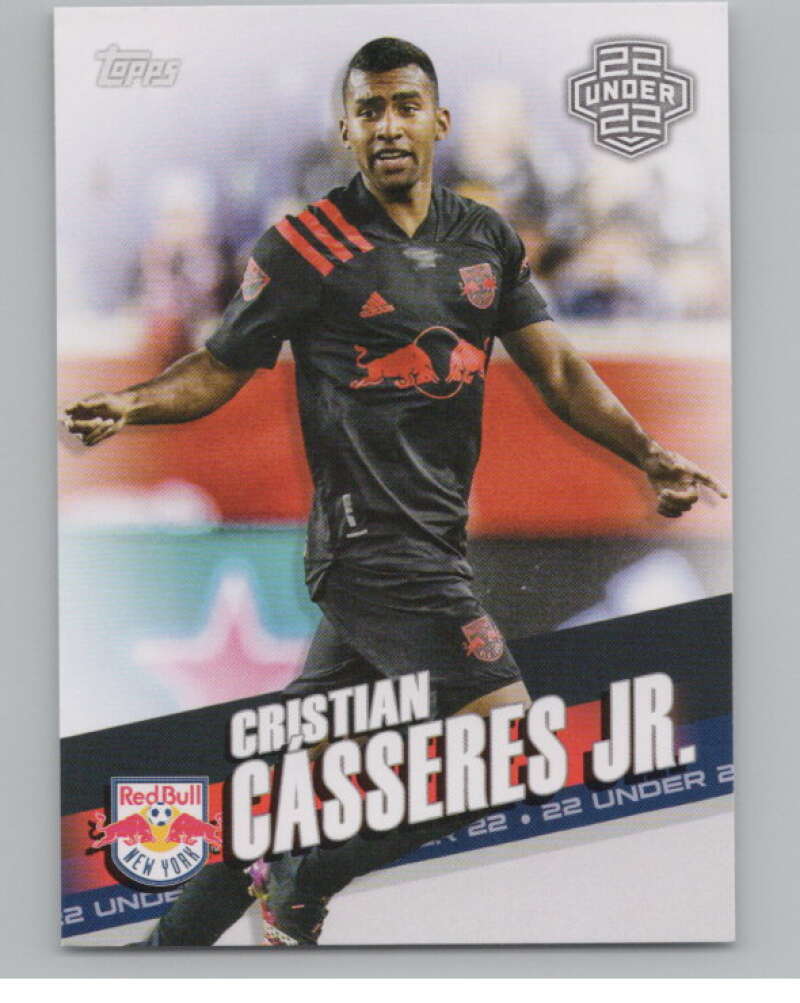 2022 Topps MLS Soccer #122 Cristian Casseres Jr.  New York  V97774 Image 1