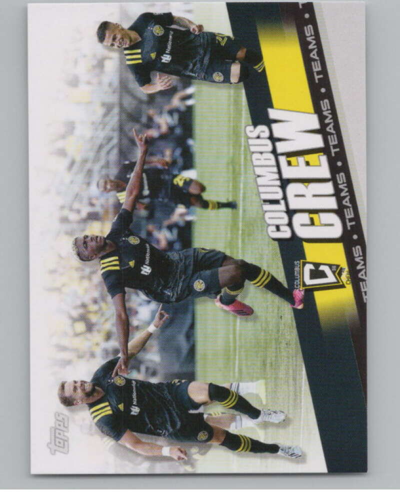 2022 Topps MLS Soccer #123 Columbus Crew  Columbus Crew  V97776 Image 1