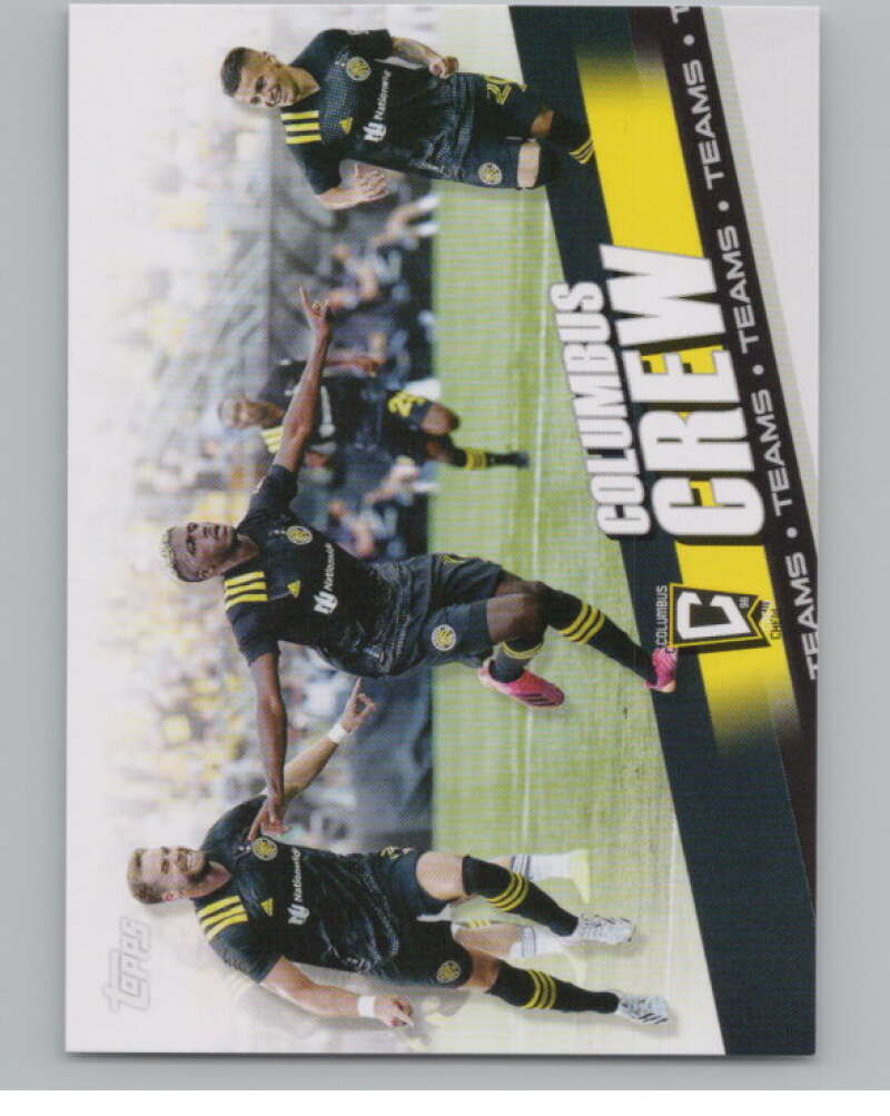 2022 Topps MLS Soccer #123 Columbus Crew  Columbus Crew  V97777 Image 1