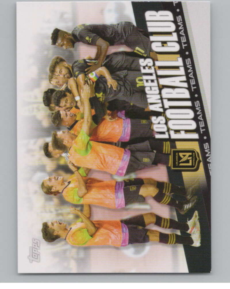 2022 Topps MLS Soccer #124 Los Angeles FC  Los Angeles FC  V97779 Image 1
