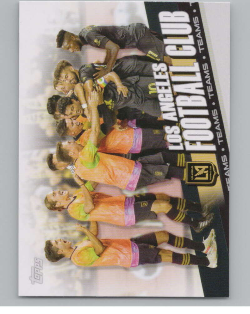 2022 Topps MLS Soccer #124 Los Angeles FC  Los Angeles FC  V97780 Image 1