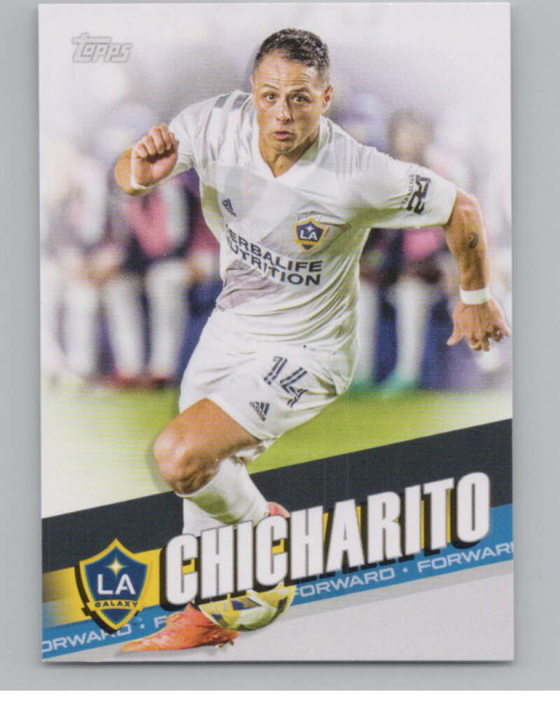 2022 Topps MLS Soccer #127 Chicharito  Los Angeles Galaxy  V97787 Image 1