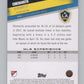 2022 Topps MLS Soccer #127 Chicharito  Los Angeles Galaxy  V97788 Image 2