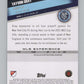 2022 Topps MLS Soccer #130 Tayvon Gray  New York City FC  V97794 Image 2