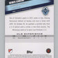 2022 Topps MLS Soccer #133 Deiber Caicedo  RC Rookie Vancouver  V97803 Image 2