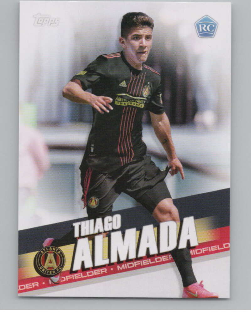 2022 Topps MLS Soccer #134 Thiago Almada  RC Rookie Atlanta  V97805 Image 1