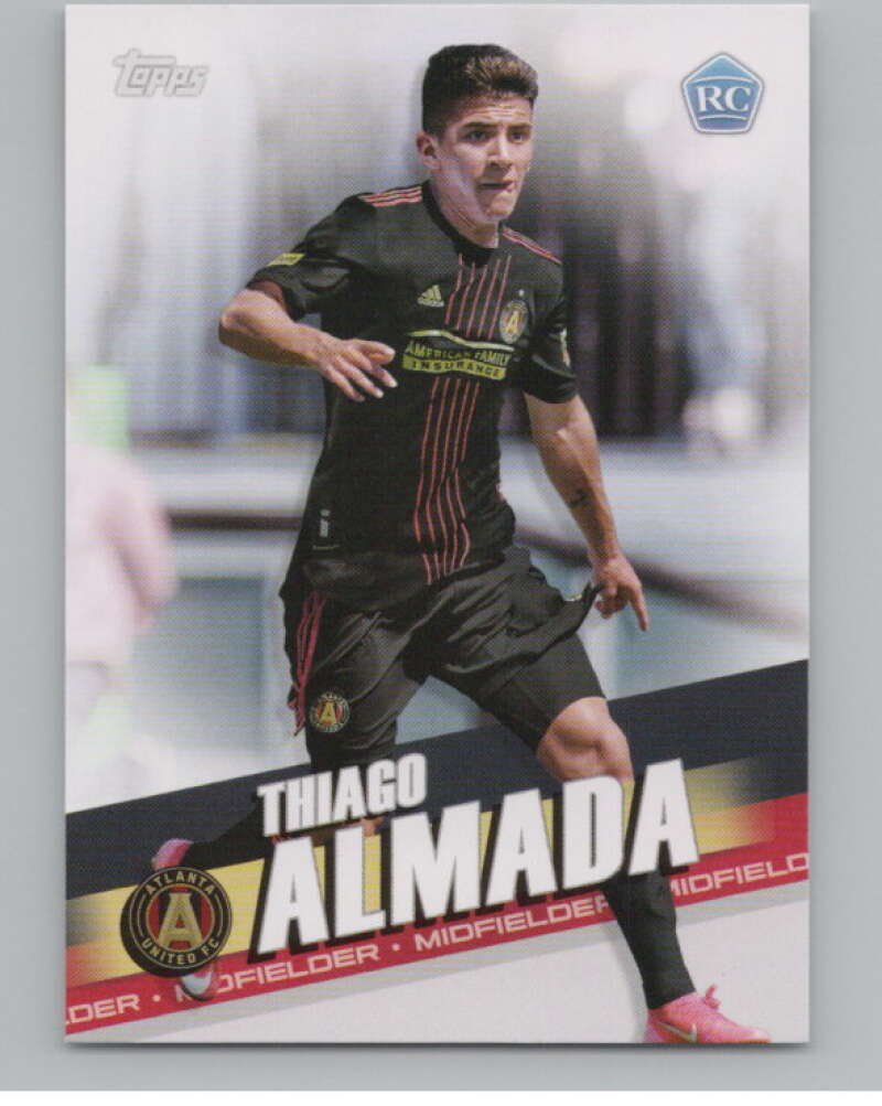 2022 Topps MLS Soccer #134 Thiago Almada  RC Rookie Atlanta  V97806 Image 1