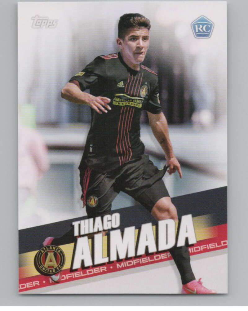 2022 Topps MLS Soccer #134 Thiago Almada  RC Rookie Atlanta  V97807 Image 1