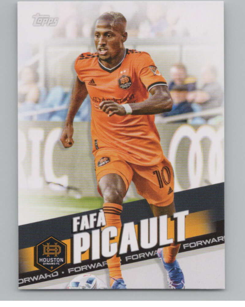 2022 Topps MLS Soccer #136 Fafa Picault  Houston Dynamo  V97810 Image 1