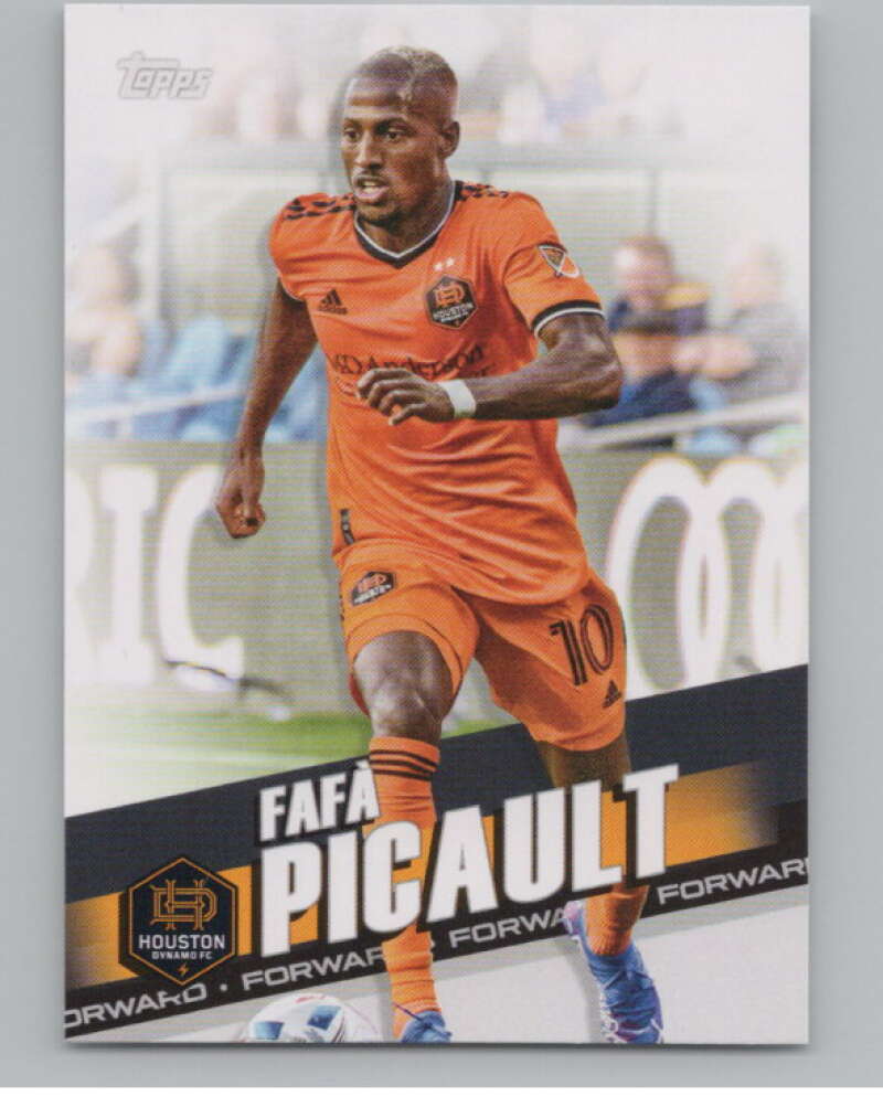 2022 Topps MLS Soccer #136 Fafa Picault  Houston Dynamo  V97812 Image 1